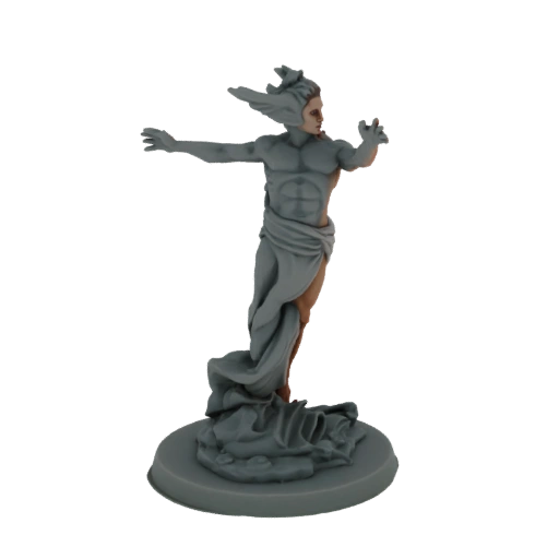 Winged Figure Statue