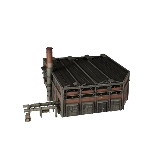 Fertigungsanlage 3D-Modell für Unity - Spiel-Asset