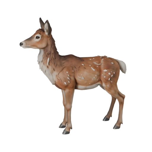 Modello 3D di Cervo per Blender - Asset PBR con Texture | Royalty-Free