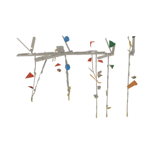 Abstract Geometric Mobile Sculpture