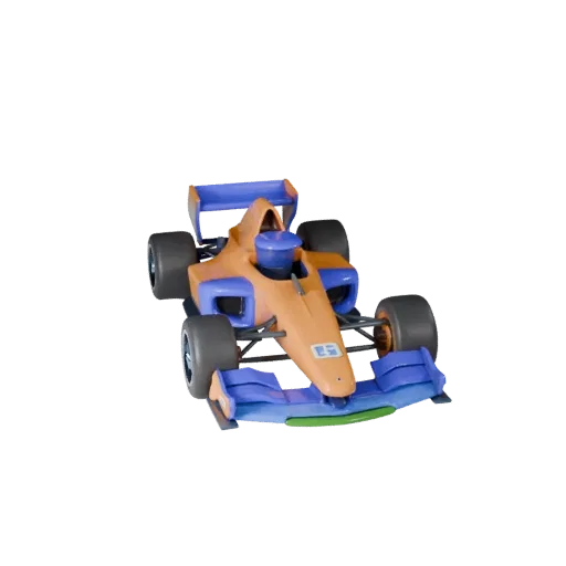Formula Car 3D Model for Blender - Render Ready Asset