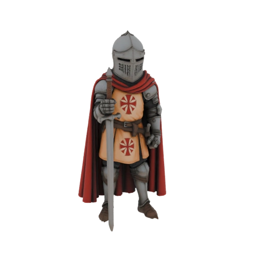 Knight Templar with Sword