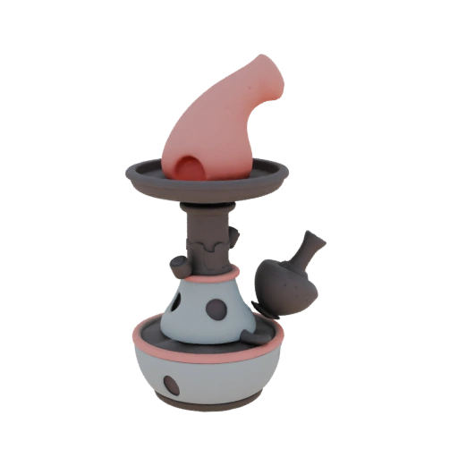 Nose-shaped hookah mouthpiece