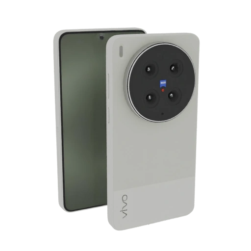 White Vivo X90 Pro Smartphone 3D Model