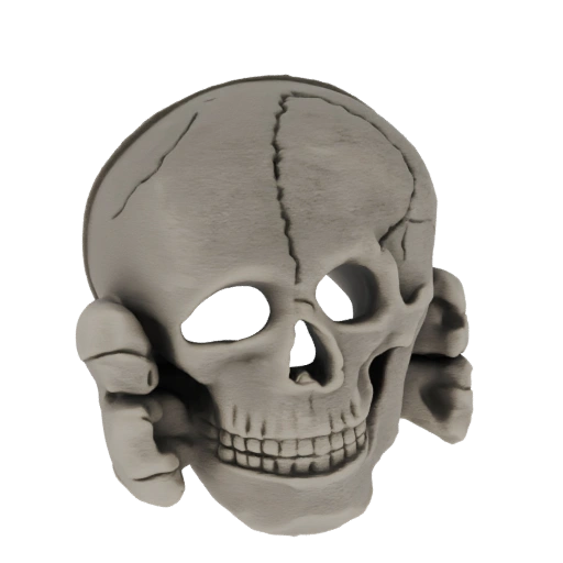 Skull with Crossed Bones