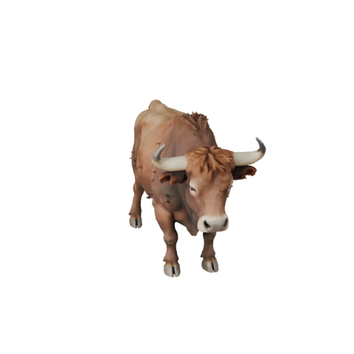 Modèle 3D de Taureau pour Unity - Asset prêt pour le jeu, FBX | Libre de droits