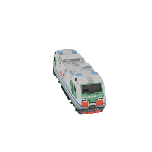 Russian Electric Locomotive Model