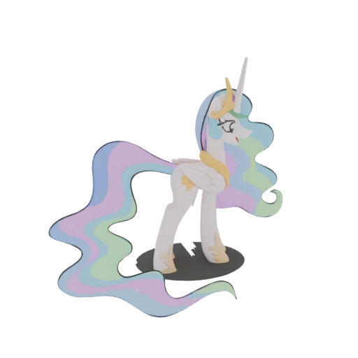 Princess Celestia 3D Model