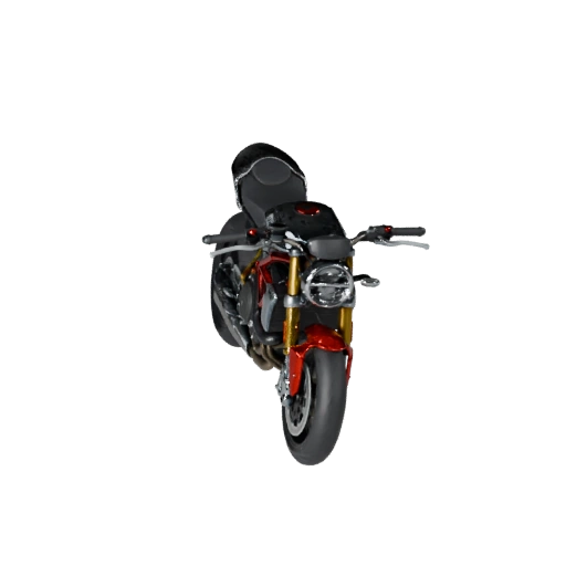 Moto sportive inspirée de ducati 3D Modèle pour Blender &