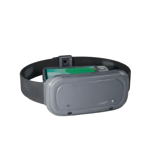 Outdoor Clip Tracker 3D model, three-quarter front view, Unity viewport, showing silicone, wearable fit.
