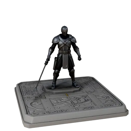 Strategy Unit Marker realistic 3D model preview showing scale, three-quarter scene view and surface detail