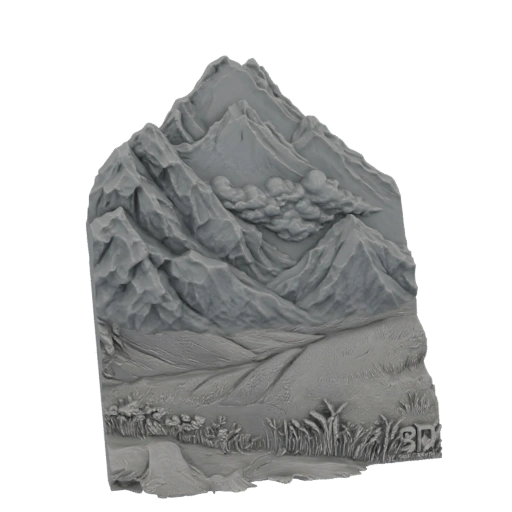 Mountain Landscape Diorama