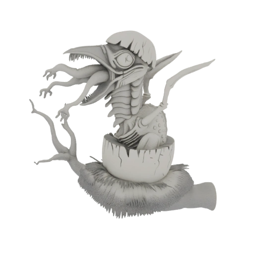 Grotesque Hatchling Monster
