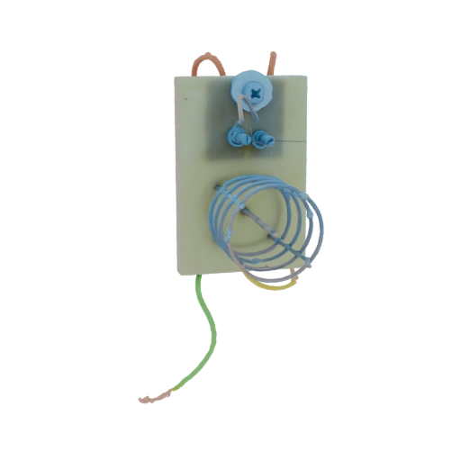 Retro Electronic Component with Coil