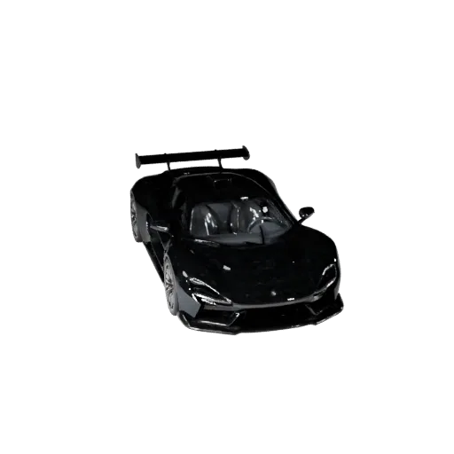 Game Ready Hypercar 3D Model for Realtime Use PBR Asset