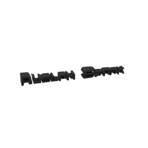RUMBLAN SPARK 3D Text
