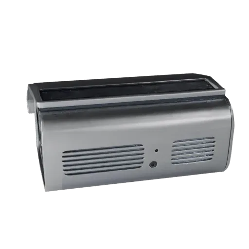 Minimal Security Camera Modular 3D model, isometric modular kit view, showing white plastic, compact device geometry.