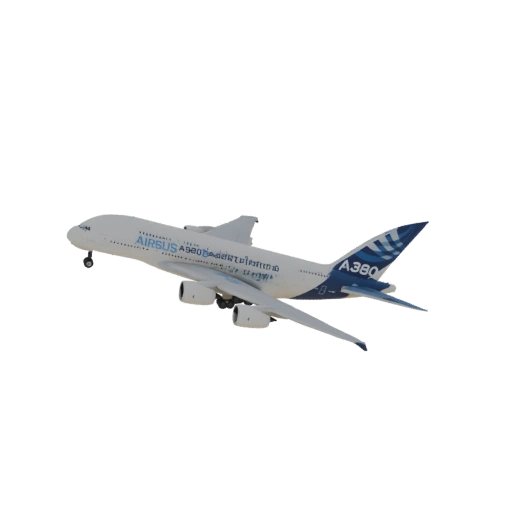 Airbus A380 3D Model