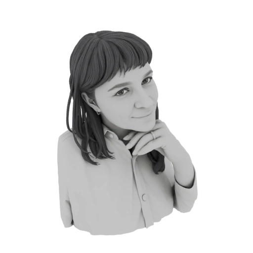 Young Woman with Bangs and Ring