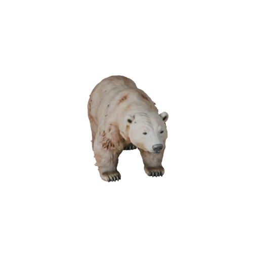Ours Polaire Modèle 3D pour Unity - Actif Prêt pour le Jeu, FBX | Libre de Droits