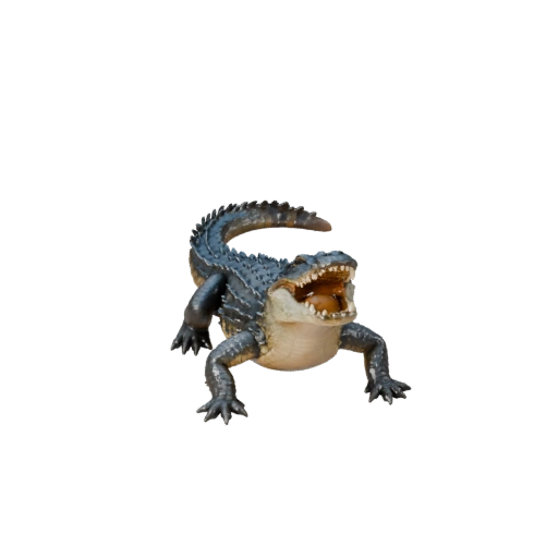 Modello 3D Alligatore Realistico - Asset Rigged PBR per Giochi | PBR