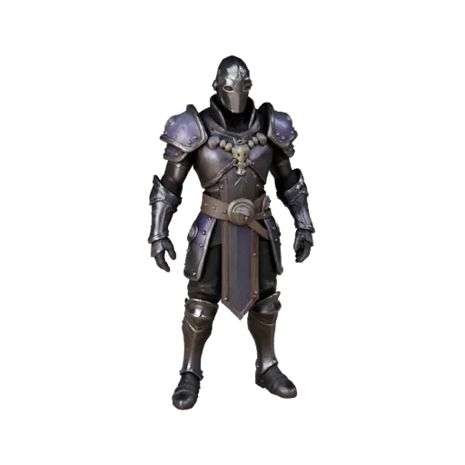 Realistic Elite Mage Character Model - Rigged