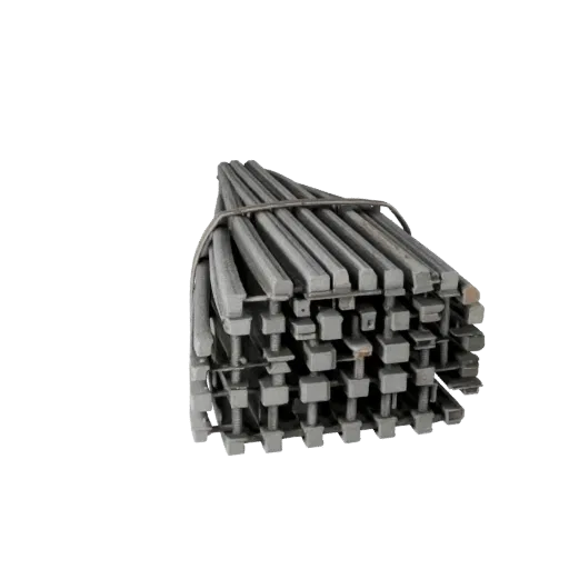 Temporary Rebar Bundle High Poly 3D model, close-up studio render, showing concrete, site-ready silhouettes.