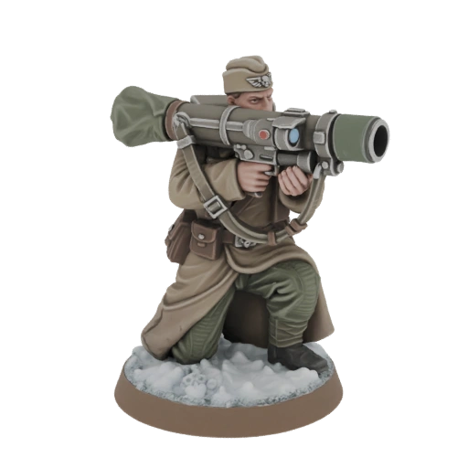 Imperial Guardsman with Missile Launcher