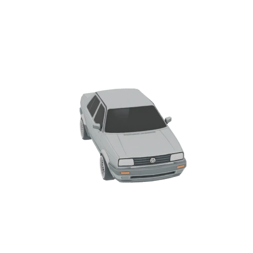 1990s Volkswagen Golf GTI 3D Model