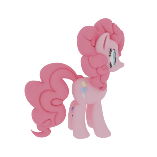 Pinkie Pie 3D Model