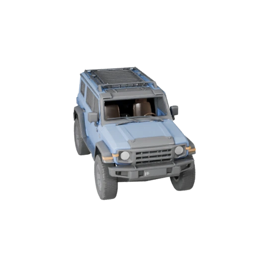 Voiture blindée 3D pour Unreal Engine - Actif prêt pour le jeu