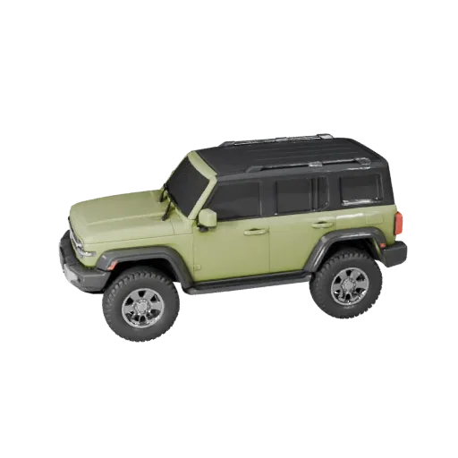 Suv 3D Model for Unity - Low Poly PBR Game Asset for Sale