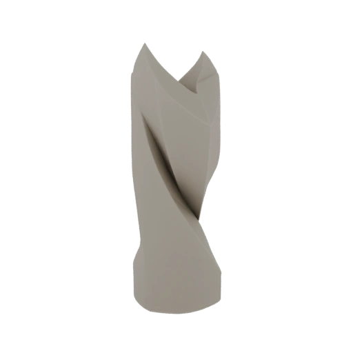 Twisted Drill Bit Sculpture