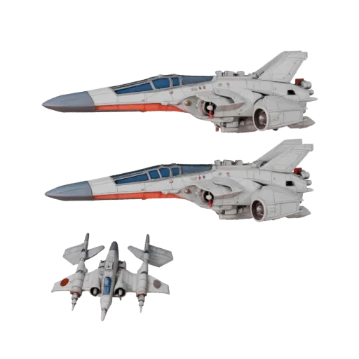 Printable Starfighter STL 3D Model for Collectibles &