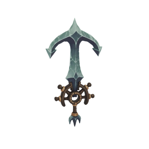 Nautical Anchor Keyblade 3D Model