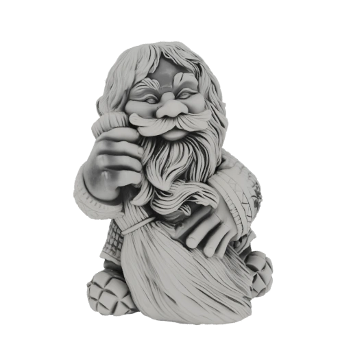 Gnome with Broom