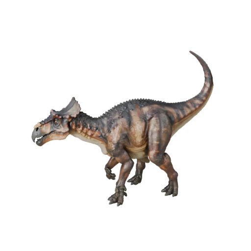 Modelo 3D de Parasaurolophus para Blender - Asset PBR com Texturas