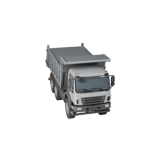 Dump Truck 3D Model for Blender - Render Ready Asset