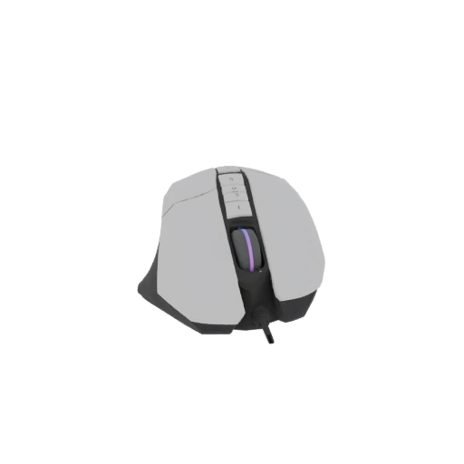 Ergonomic Gaming Mouse 3D Model