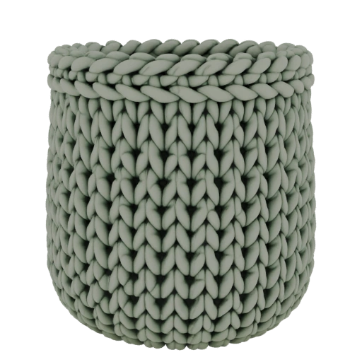 Chunky Knit Basket