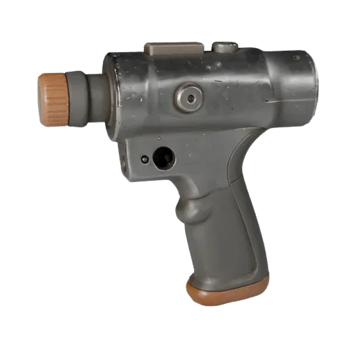 Heavy Duty Torque Wrench 3D model, side profile view, technical viewport render, showing painted metal, form detail.