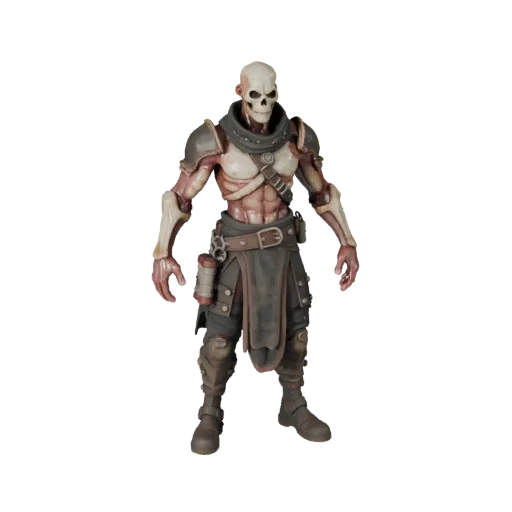 Realistic Cobalt Character Model - Rigged