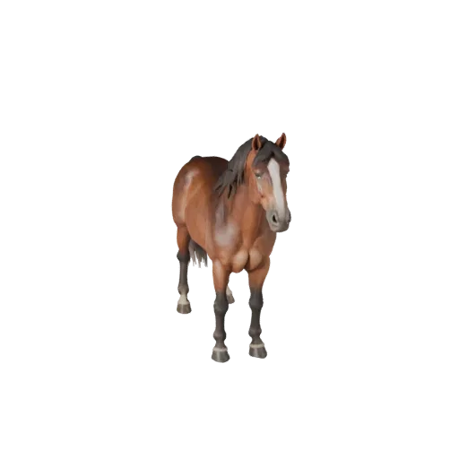 Horse 3D Model for Unity - Game Ready Asset, FBX | Royalty-Free