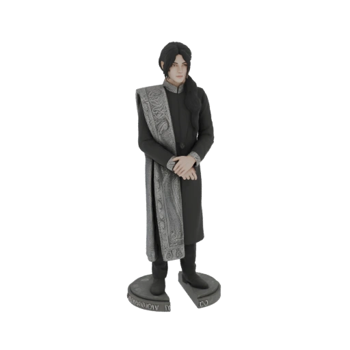 Elegant Man in Traditional Attire Figurine