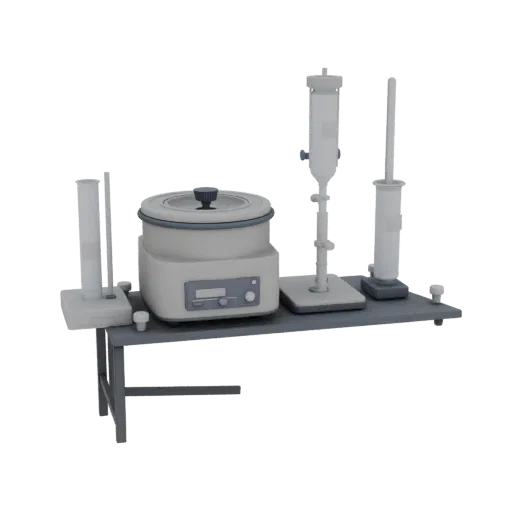 Biology Centrifuge Printable 3D model, isometric STL render, showing glass, recognizable lab forms.