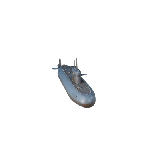 Modèle 3D de sous-marin pour Unity - Atout de jeu low poly