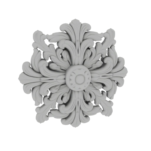 Ornate Acanthus Ceiling Medallion