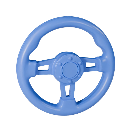 Volante Imprimible STL Modelo 3D para Coleccionables y