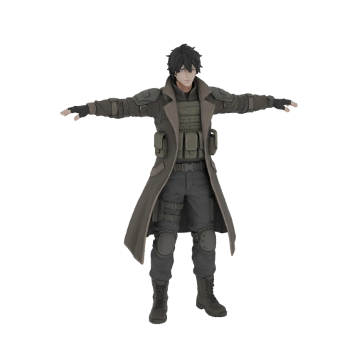 Tactical Operator 3D Model