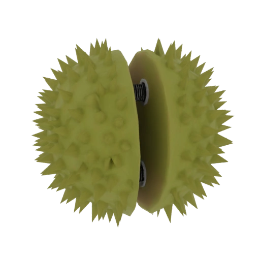 Spiky Chestnut Burr Candy Mold